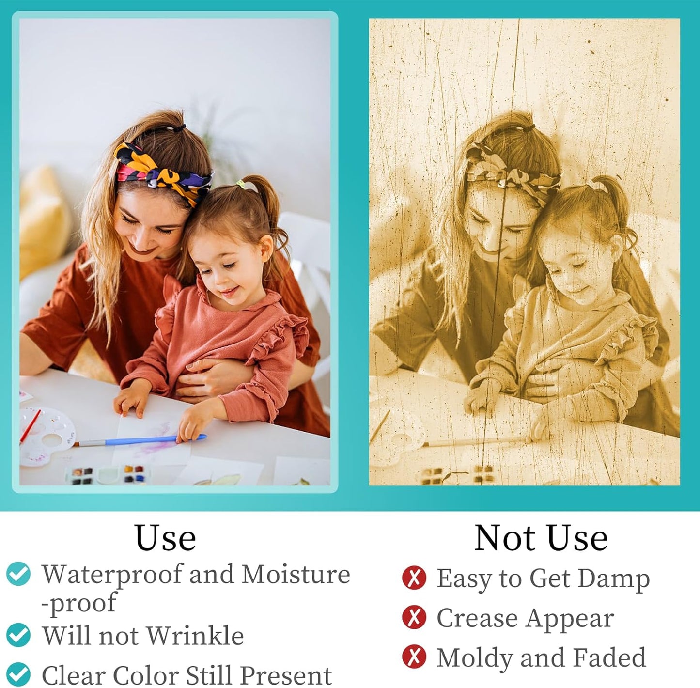 Thermal Laminating Pouches 3 mil, Clear 9 x 11.5 Inch Laminating Sheet Paper for Thermal Laminator, Holds US Letter Size Laminate Sheets (300 Pack)