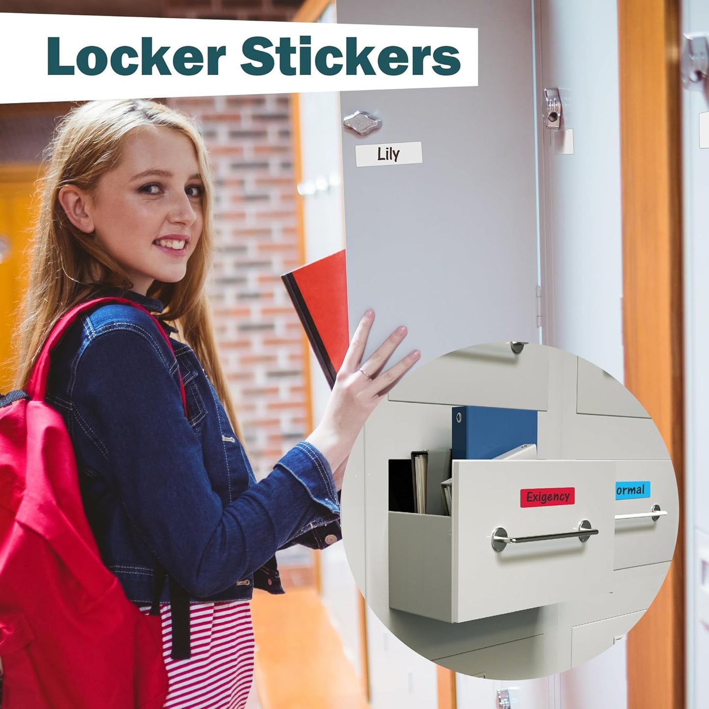 LLPT Dry Erase Magnetic Labels 0.5" x 2" 50 Packs Blank Writable Magnet Stickers Reusable for Refrigerator Shelf Whiteboard Toolbox Craft and Other Metallic Surfaces White (DML0520WT)