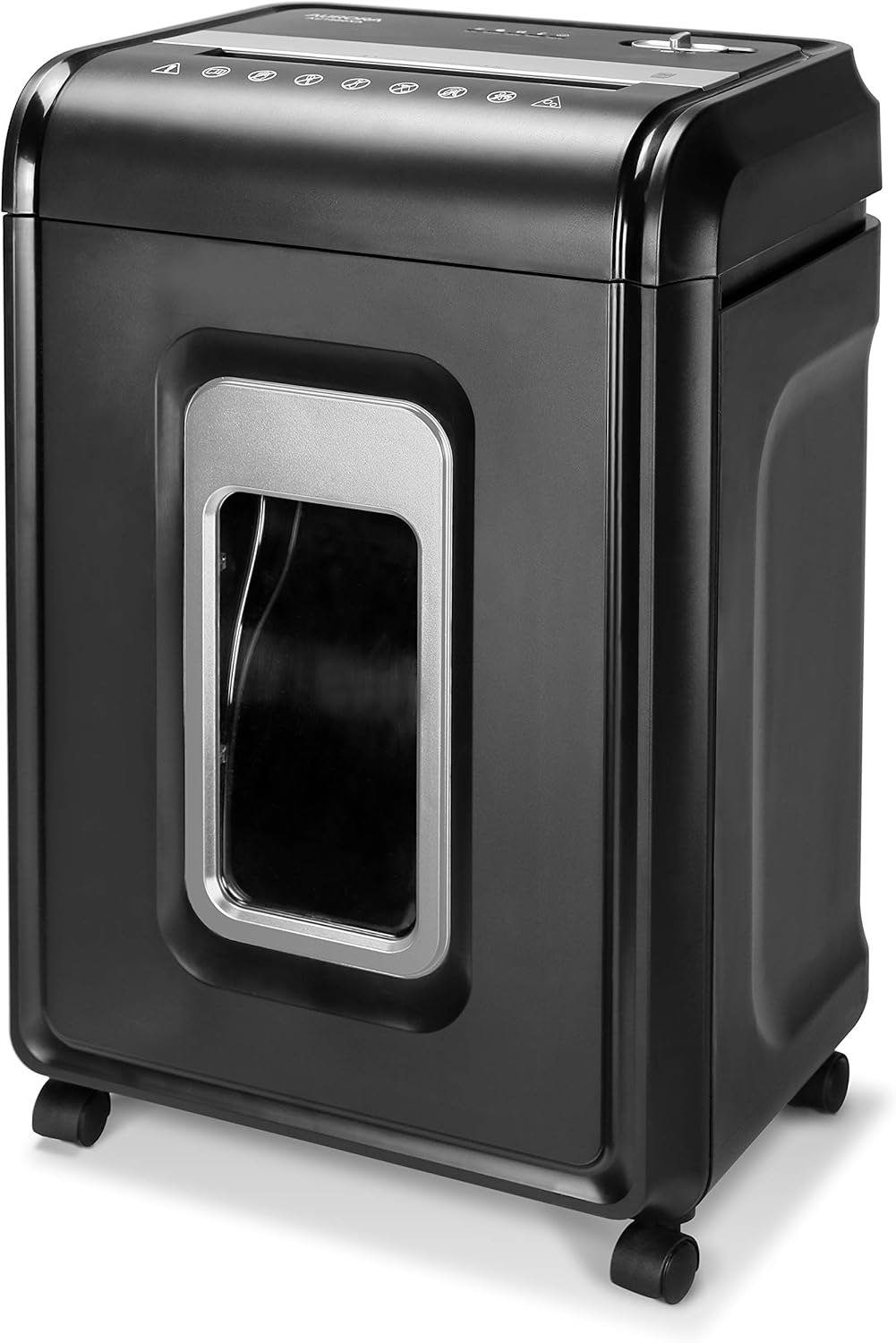 Aurora AU2260XA Heavy Duty Anti-Jam 22-Sheet Crosscut Shredder/60 Min Run Time/ 7-Gallon Pullout Basket and Casters