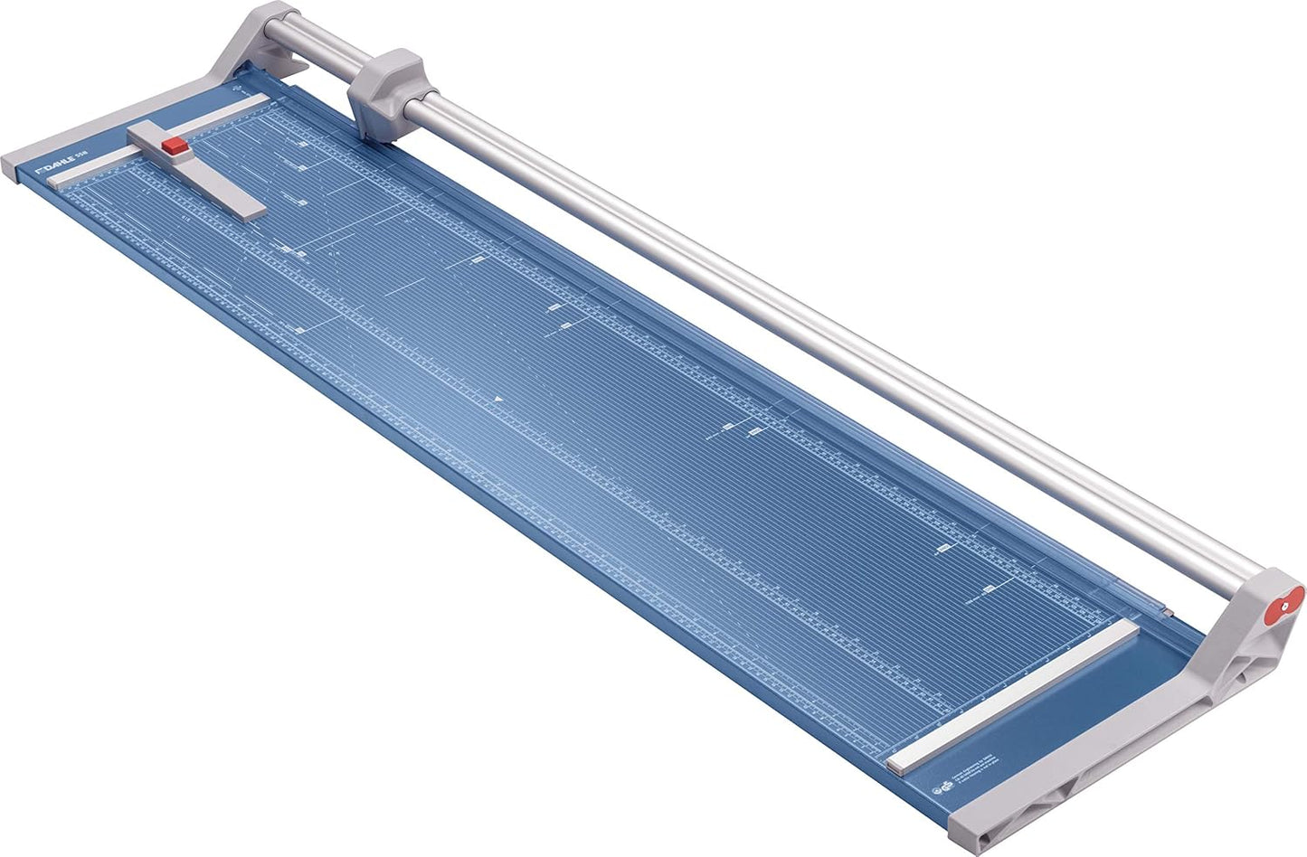 Dahle 558 Professional Rotary Trimmer, 51" Cut Length, 12 Sheet Capacity, Self-Sharpening, Dual Guide Bar, Automatic Clamp, German Engineered Paper Cutter
