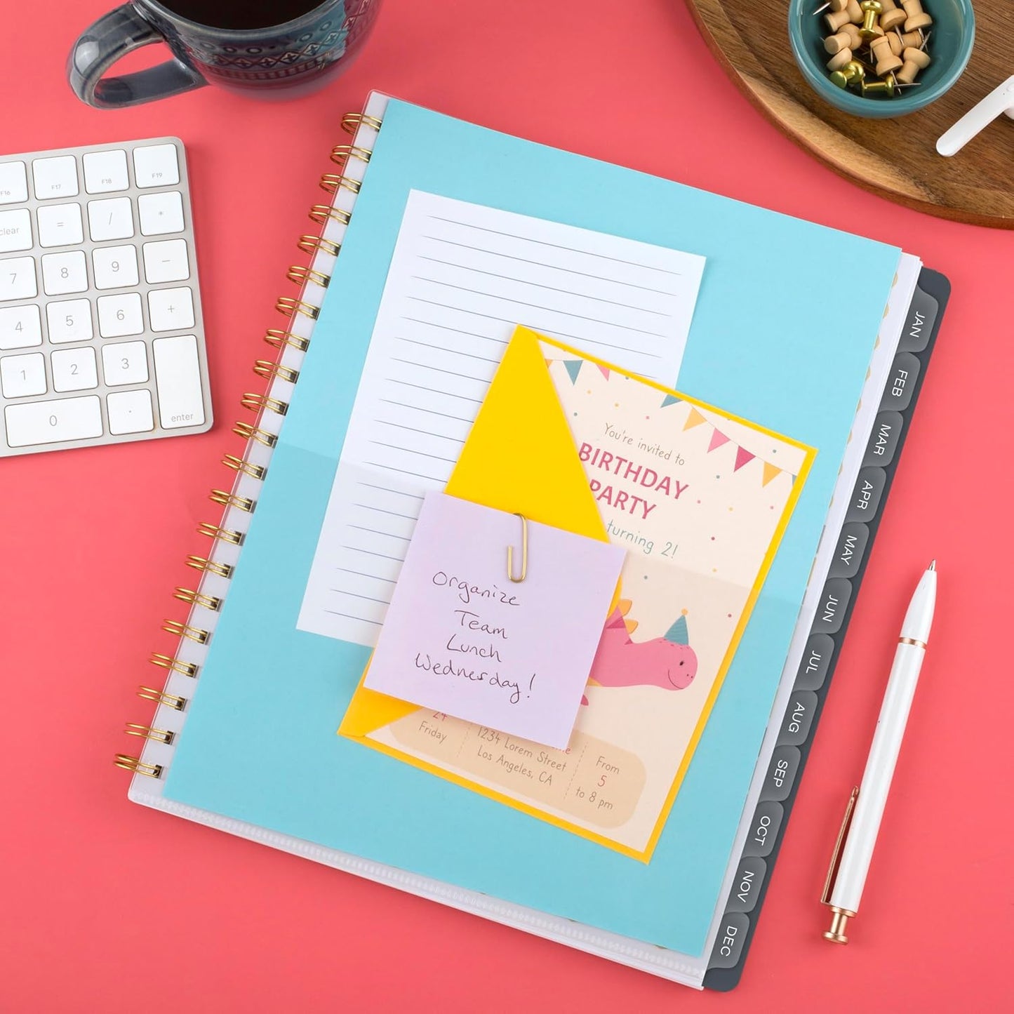 Cambridge 2026 Planner, Weekly & Monthly, 8-1/2" x 11", Large, Hera (1765-905-26)