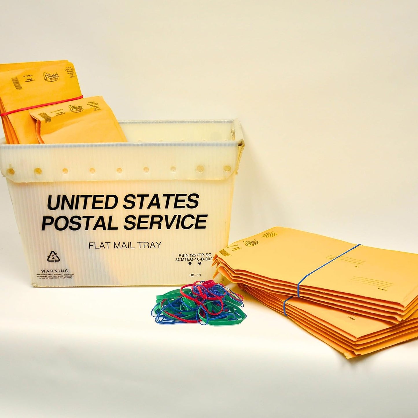 Upgrade Office Supply UPG23454 Rubber Bands, Assorted Size and Color, 1 lb Bag, USA