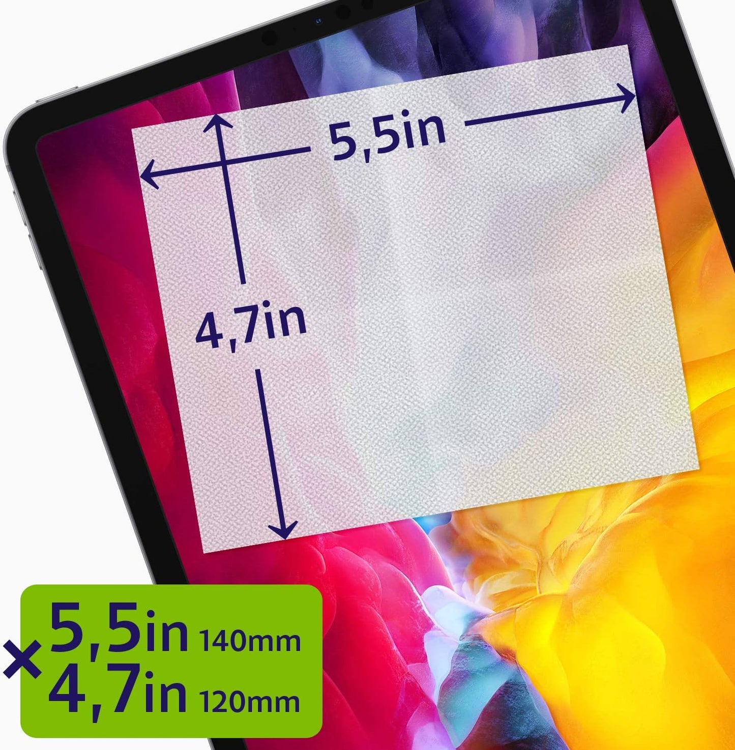 440 Pack Lens Wipes for Eyeglasses Pre-Moistened, Individually Wrapped Streak-Free Cleaning for Glasses & Laptop Screens, Glasses Cleaner Wipe Bulk 5.5 x 4.7 Inch, Sunglasses & Phone Wipe