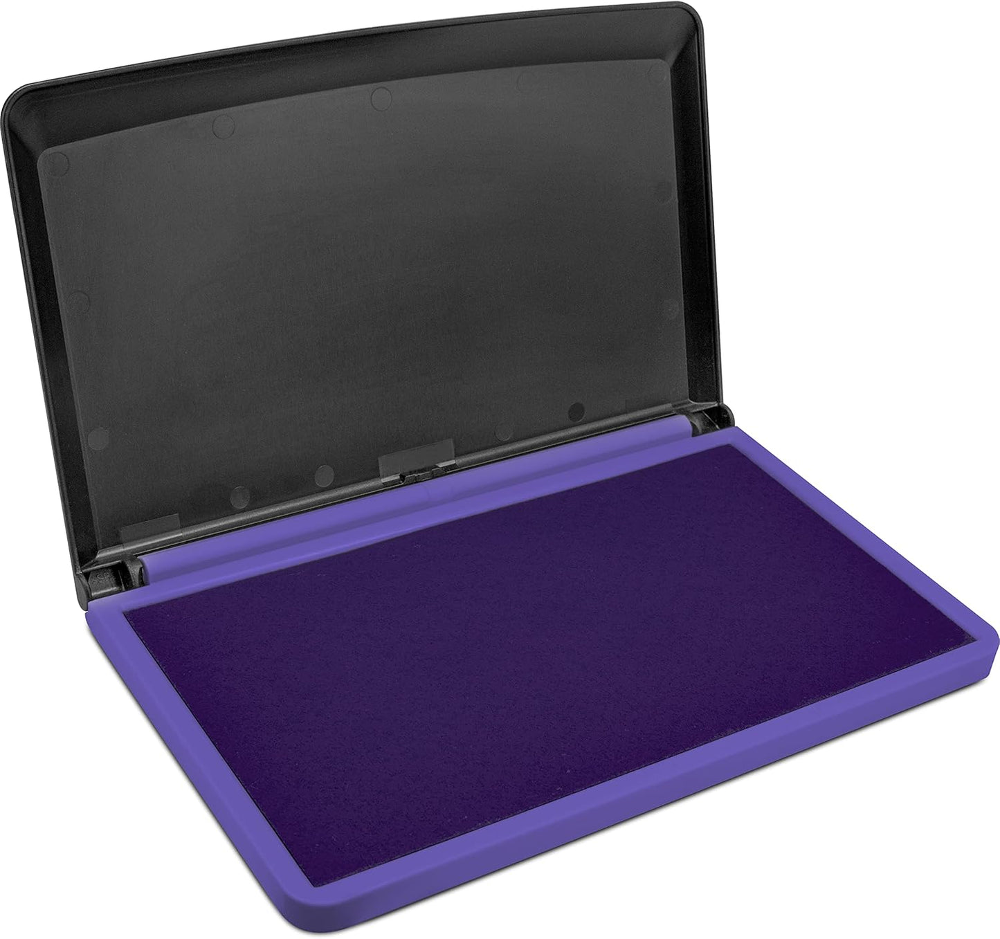 MaxMark Large Premium Purple Ink Stamp Pad - 3.5" x 6.25" - Quality Felt Pad