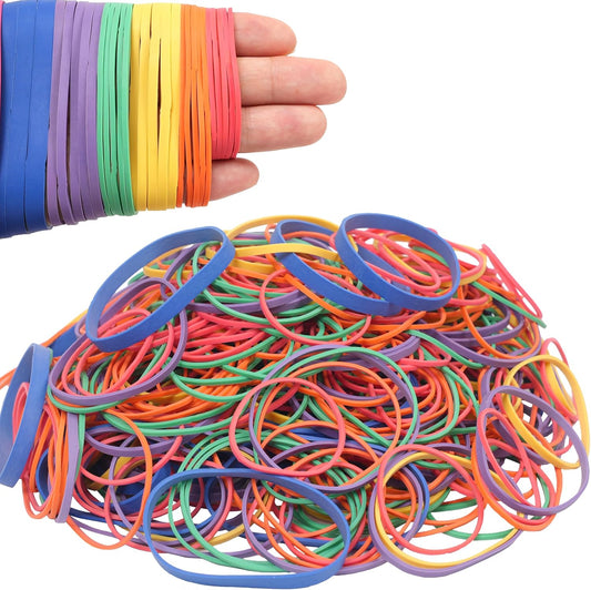 Rubber Bands Assorted Size 0.4bl Colourful Rubber Bands Office Supplies Size#64 Size33 Size32 Size#19 Size18 Size#16