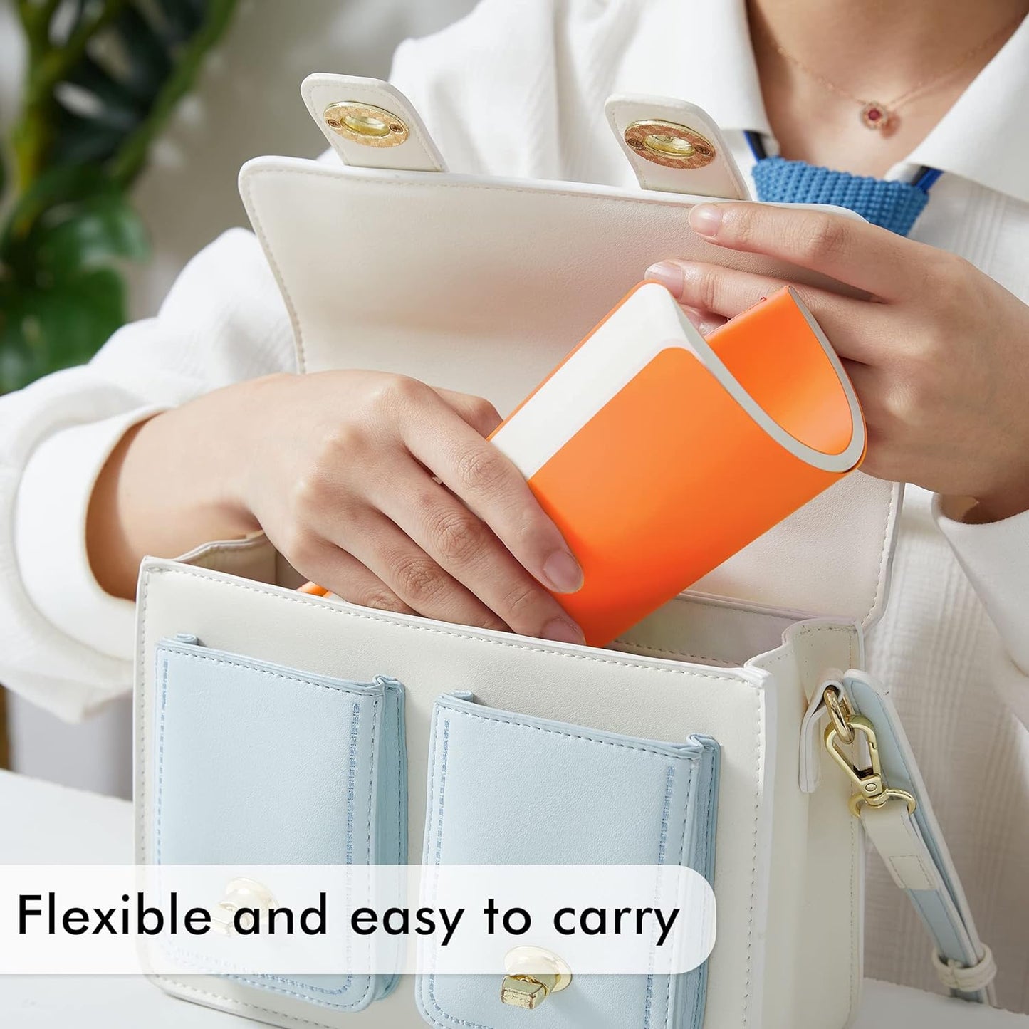 feela 8 Pack Soft Cover Journal Bulk, Notebooks College Ruled for Work, Lined Travel Journal for Women Men, Note Taking Notebook School Supplies Business Writing, 8.2” x 5.5”, A5, Orange