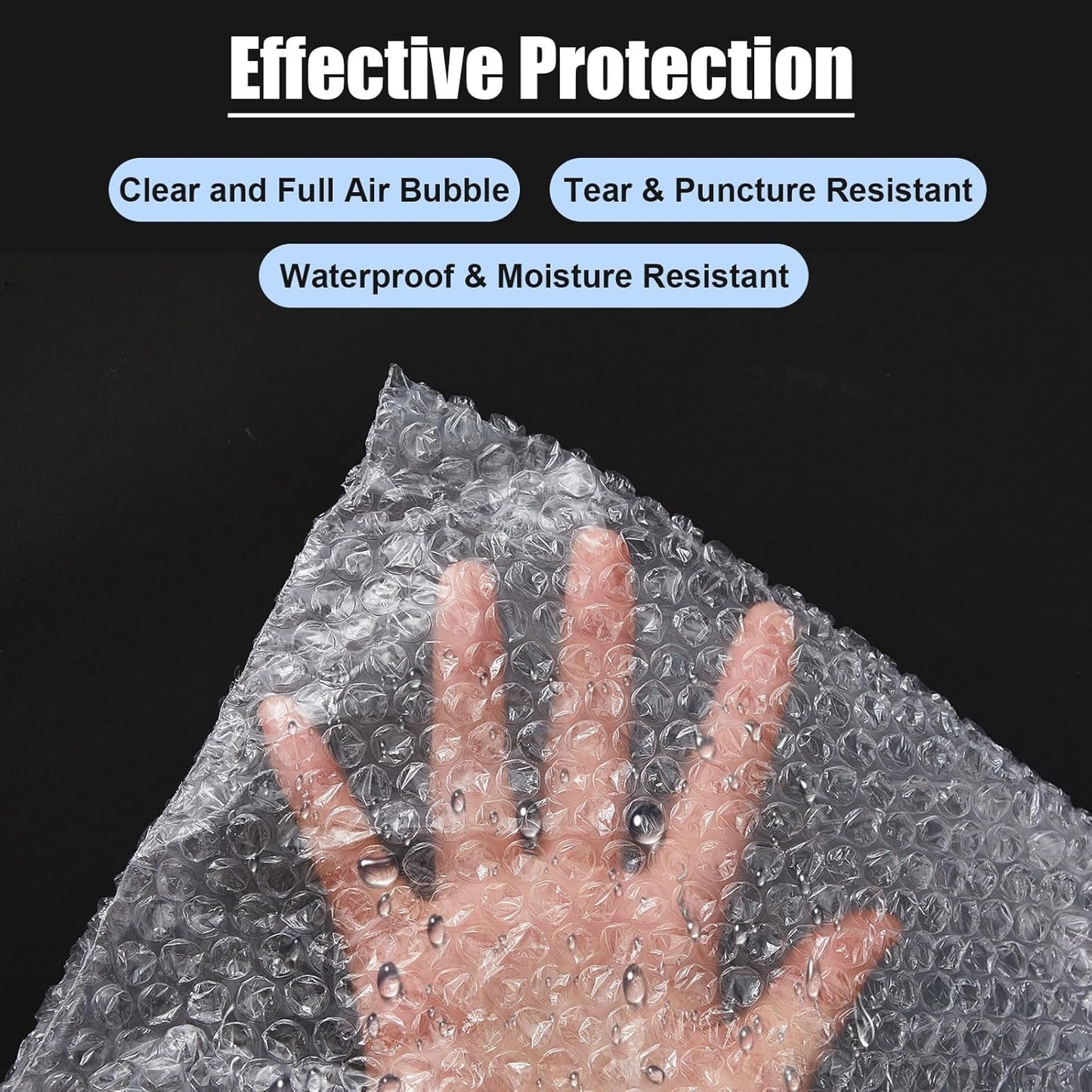 5 Pack Extra Large Bubble Pouches 20 * 24 Inch Clear Bubble Pouch Wrap Bags for Packing Shockproof Cushioning Wrap Bag for Shipping Moving Fragile Dishes China Plates Painting Fragile Items