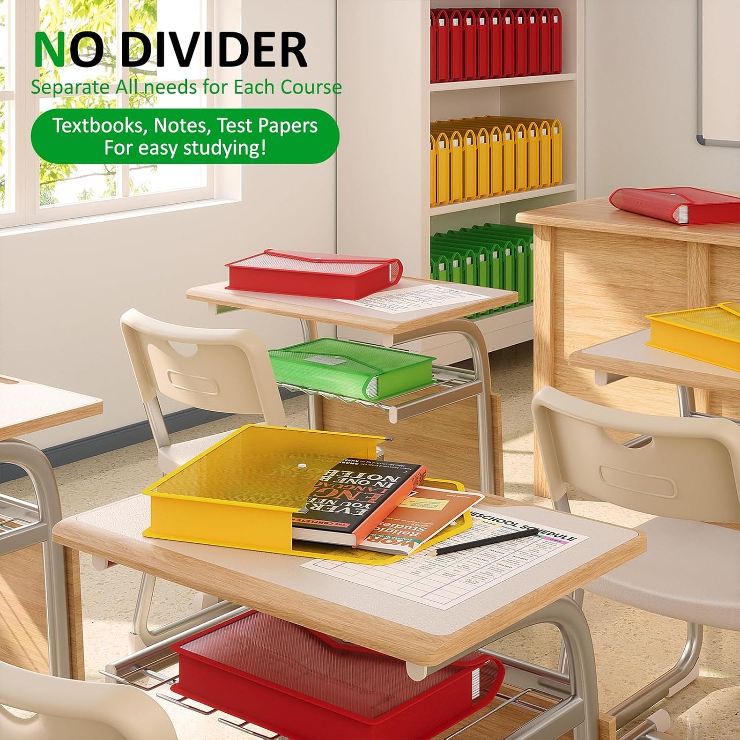 ThinkTex Plastic Expanding File Folder, Transparent envelopes with Snap Closure,No Dividers,Large Capacity,Document Organizer for Receipts, Bills&Taxes,Letter/A4 Size for School/Office/Home-3 Pack