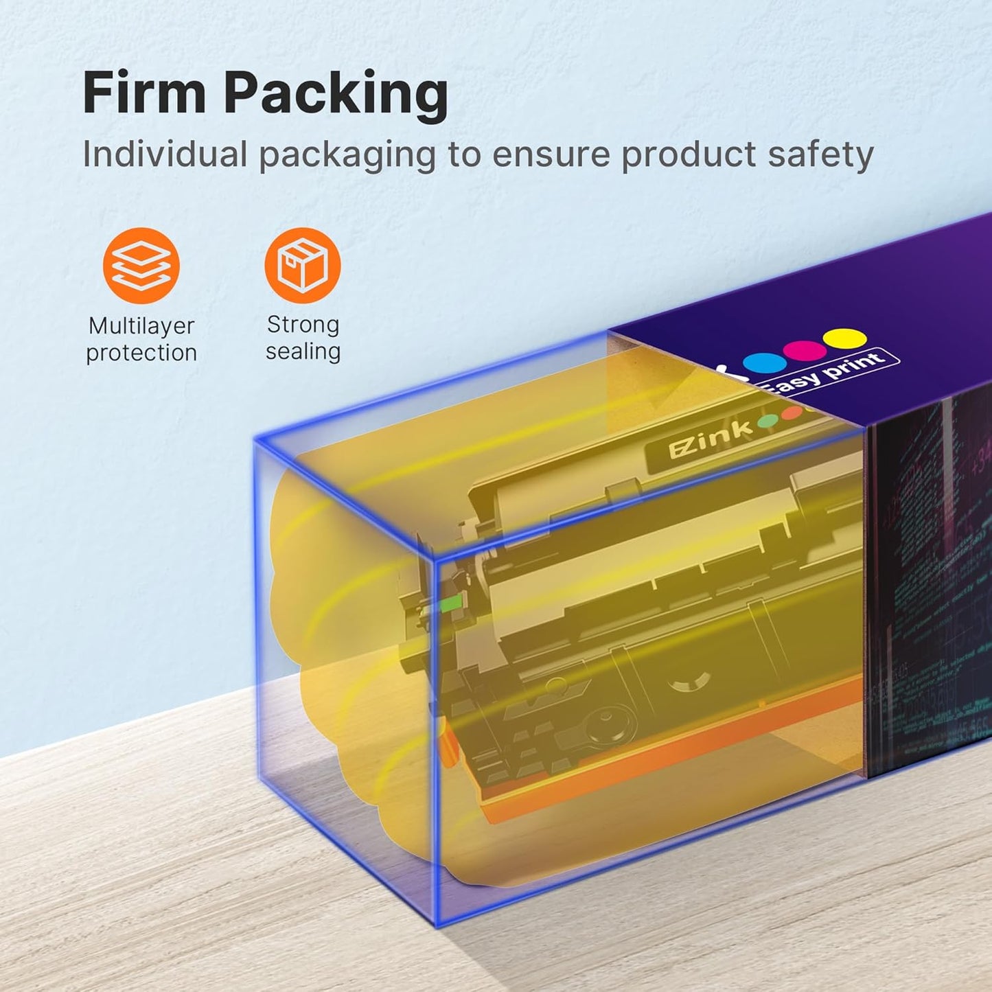 E-Z Ink 206X Toner Cartridges 4 Pack High Yield Compatible for HP 206X 206A W2110X W2110A to Use with HP Color Laserjet Pro MFP M283fdw M283cdw M283fdn M282nw M255dw M255nw M283 (with Chip -B/C/Y/M)