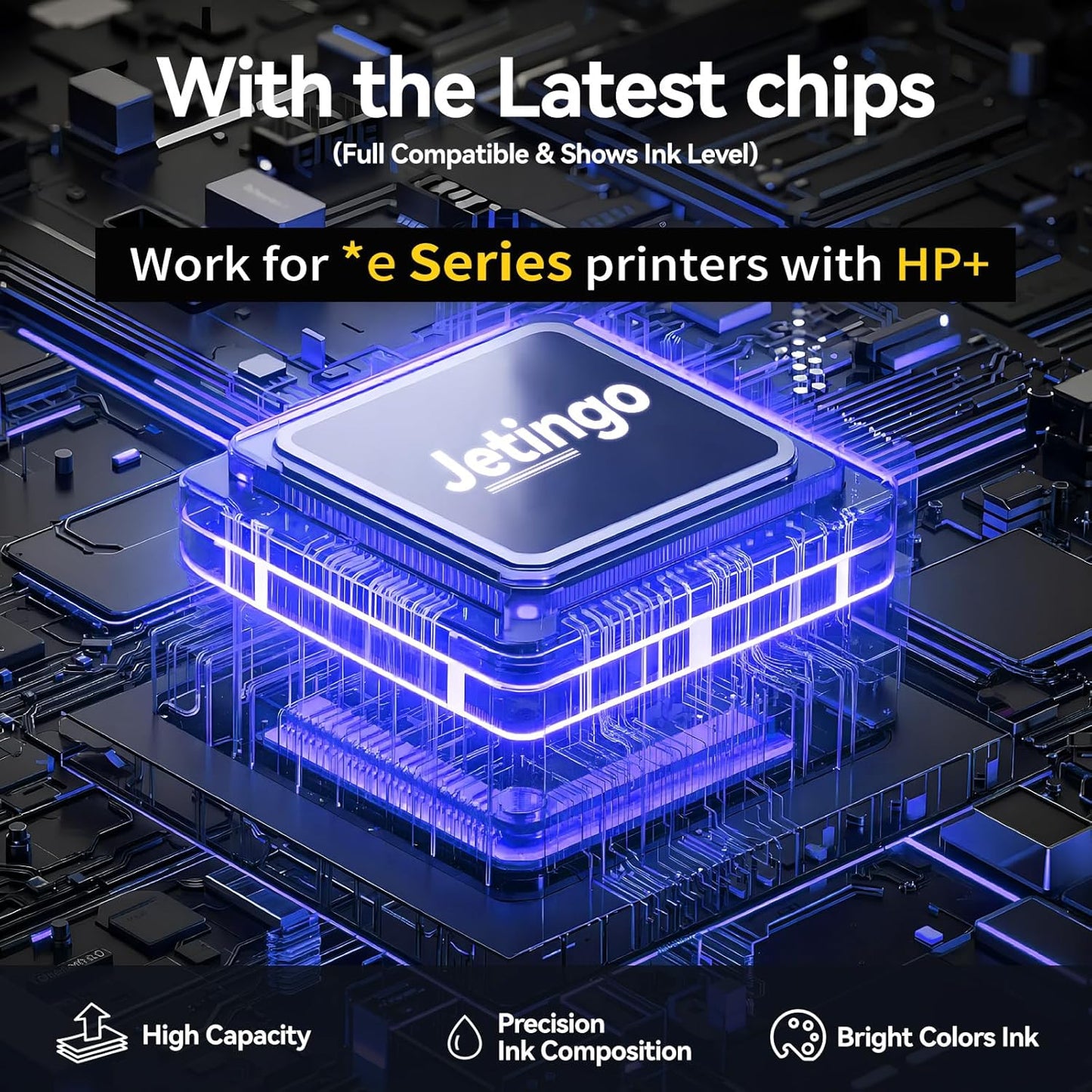 936XL Ink Cartridges Combo Pack for HP Black and Color OfficeJet Pro 9125e 9135e 9730e Series Replacement for HP 936 Ink Office Jet Pro 9122e 9128e 9110b 9120b 9130b 9135e 9730e Printer