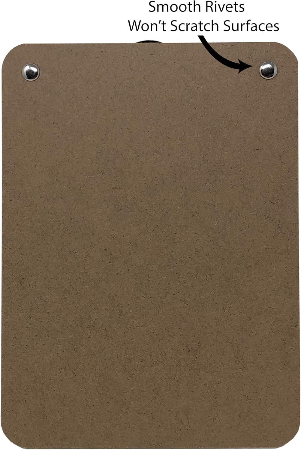 Trade Quest Mini Clipboard 5'' x 7'' Pen Holder Clip (Pack of 6) (Pen Included)