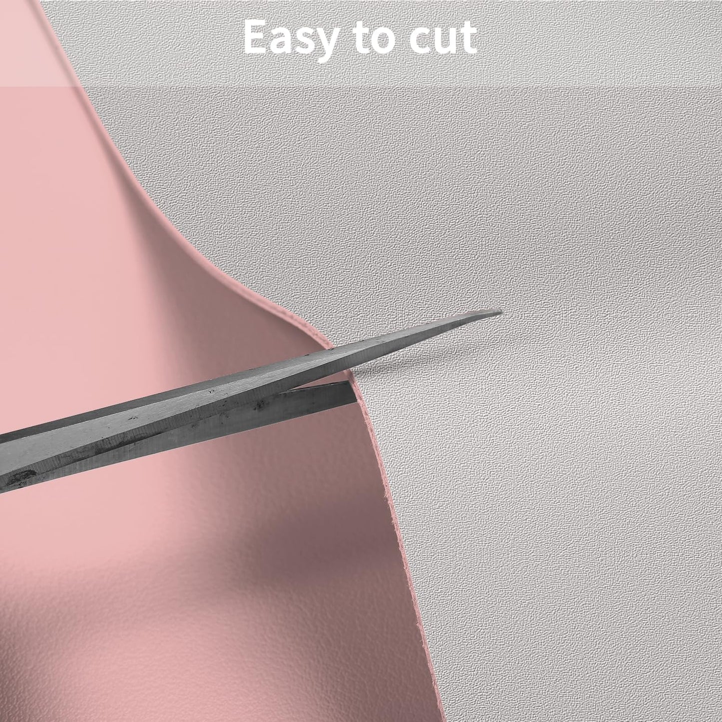 Leather Table Cover,1.8mm Thick,24x48 Inch Desk Cover,Large Desk Mat,Table Protector,Table Cover Protector,Dining Table Cover Protector,XL Desk Mat(Pink+Silvery,24x48)