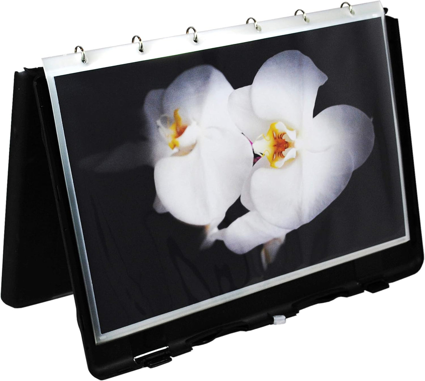 UniKeep Large Binder with Pages (11 x 17) - Black - Fully Enclosed Case Binder