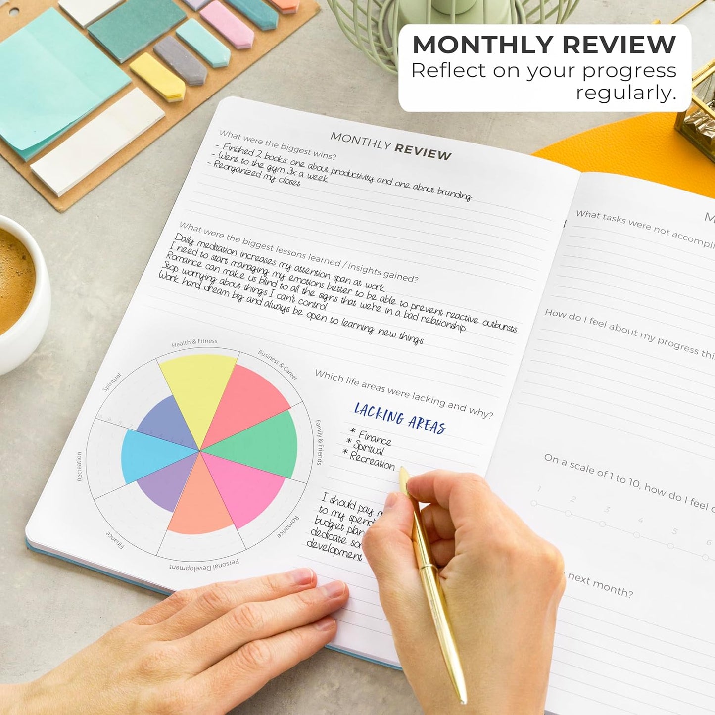 Clever Fox Planner PRO – Weekly & Monthly Life Planner to Increase Productivity, Time Management and Hit Your Goals, 8.5x11″ (Periwinkle)