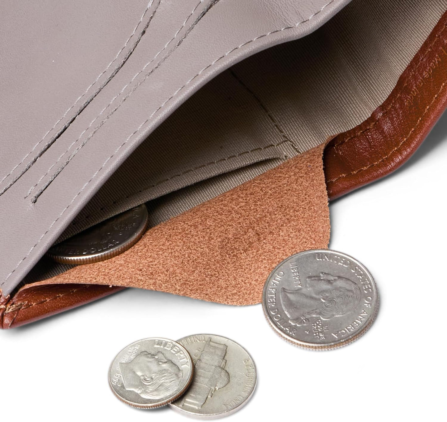 Bellroy Note Wallet (Slim Leather Bifold Design, RFID Blocking, Holds 4-11 Cards, Coin Pouch, Flat Note Section)