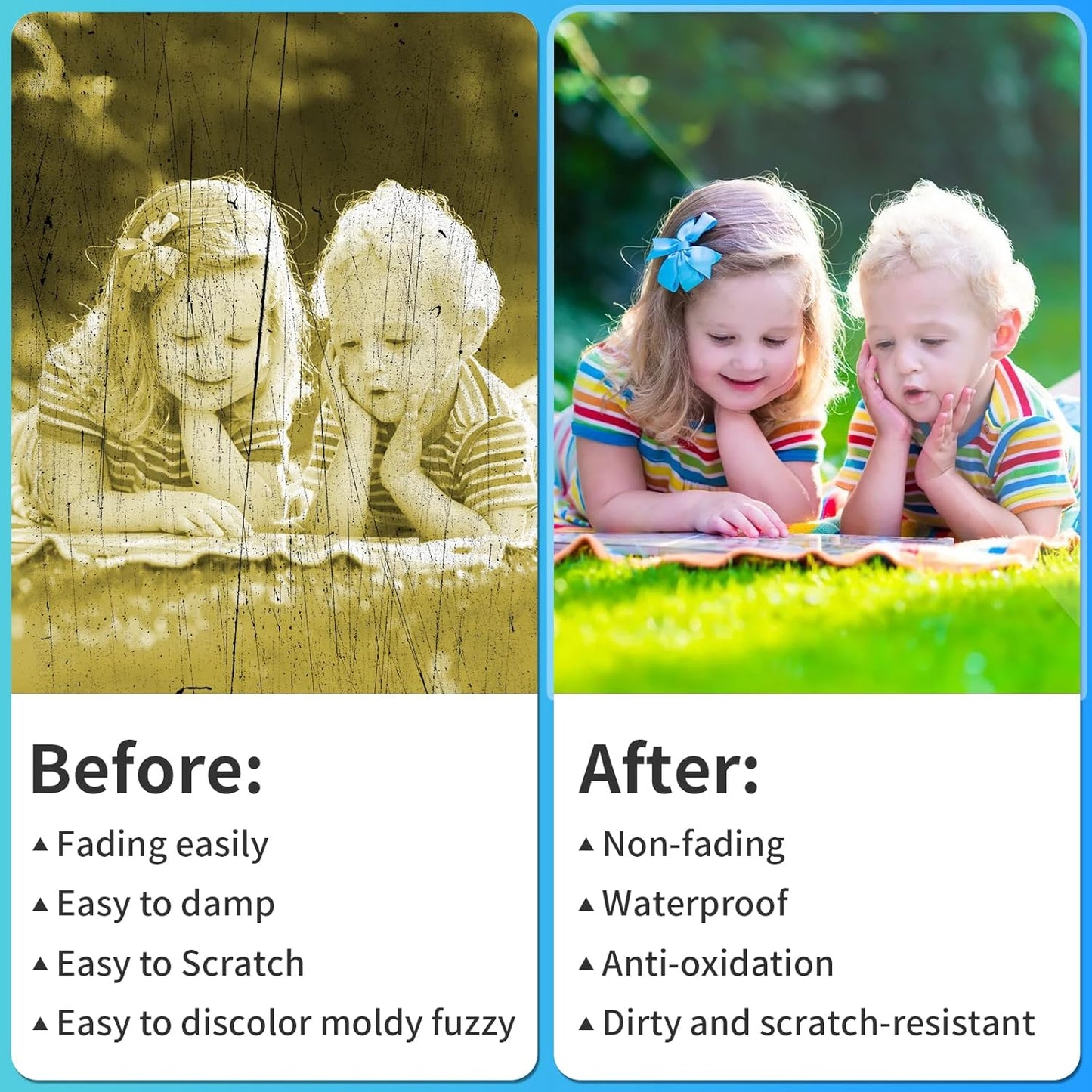 (5 Mil) 200 Pack Laminating Sheets, Thermal Laminating Pouches Holds 8.5 x 11 Inch, 5 Mil Clear Laminator Paper 9 x 11.5 Inch, Letter Size, for Education,Documents, Certificate