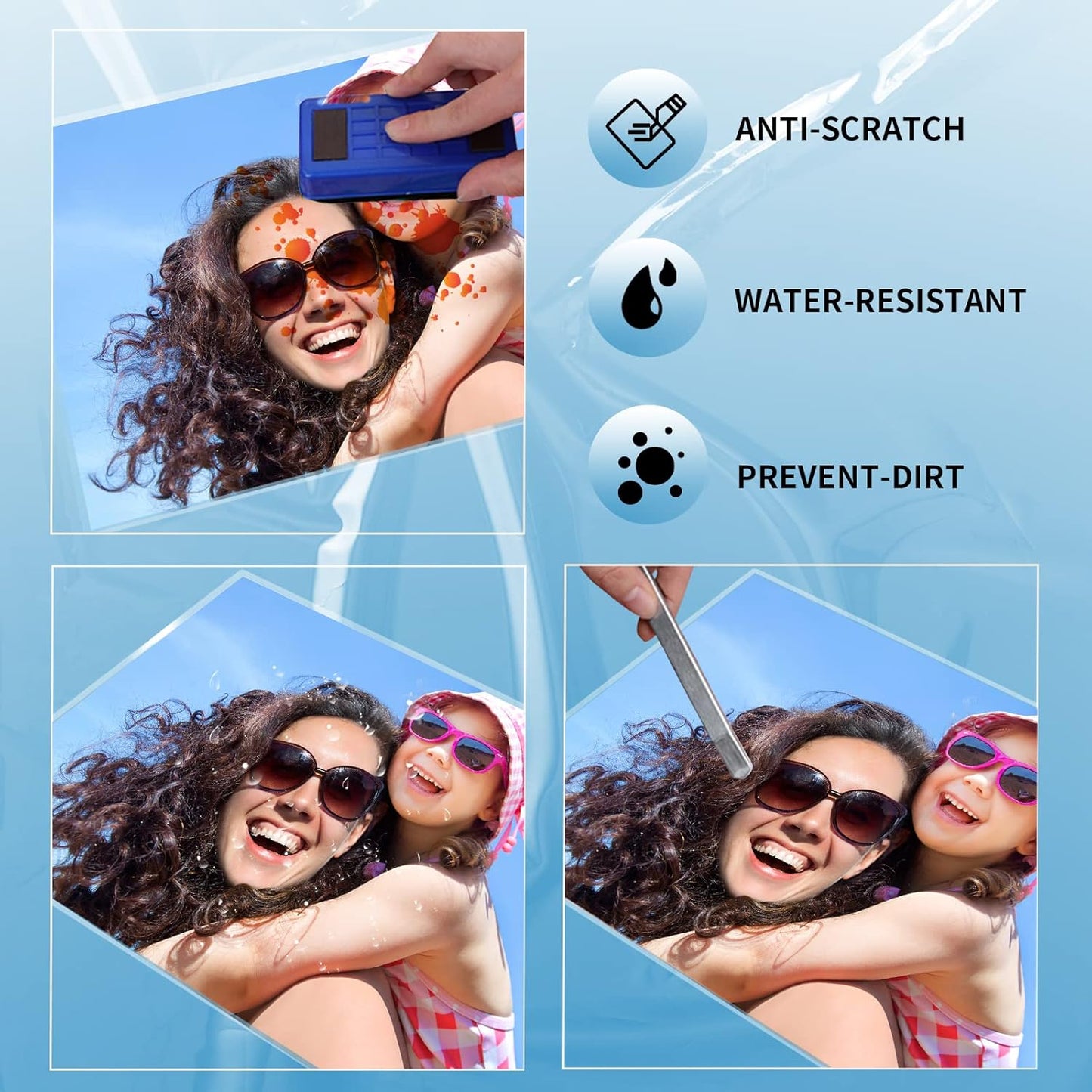 Uinkit 120Pack Thermal Laminating Pouches 3mil Laminating Sheets 4.3x6.3 inches for Sealed 4x6 Photo Card Documents, Glossy Clear Laminator Pouch Rounded Corner