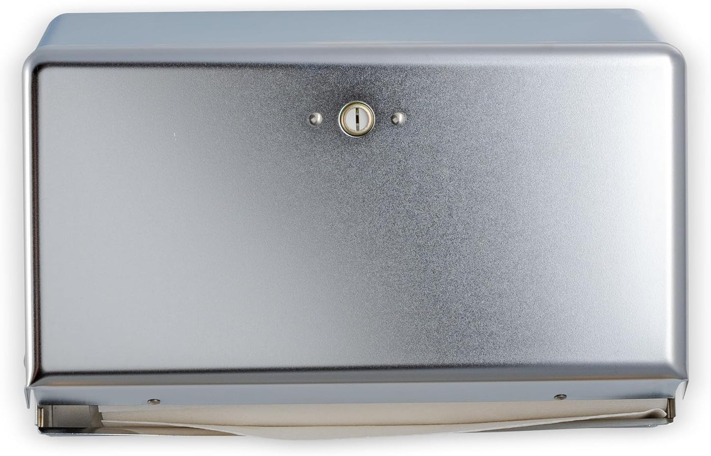 Carlisle FoodService Products T1950XC Mini C-Fold/Multifold Commercial Towel Dispenser, 250 Multifold / 150 C-Fold Towel Capacity, Chrome