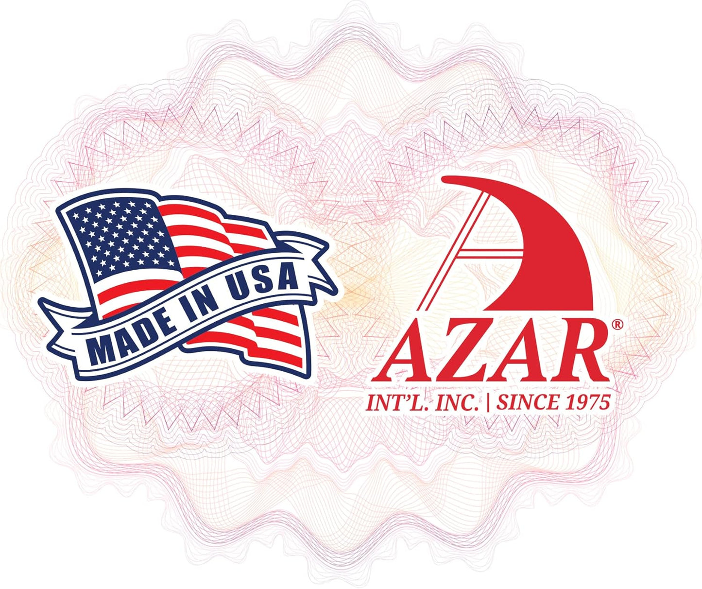 Azar Displays 105528-BLK Acrylic Floating Double Panel Wall Frame,17" x 22" Graphic Size, Overall Frame Size: 21" x 26", Black