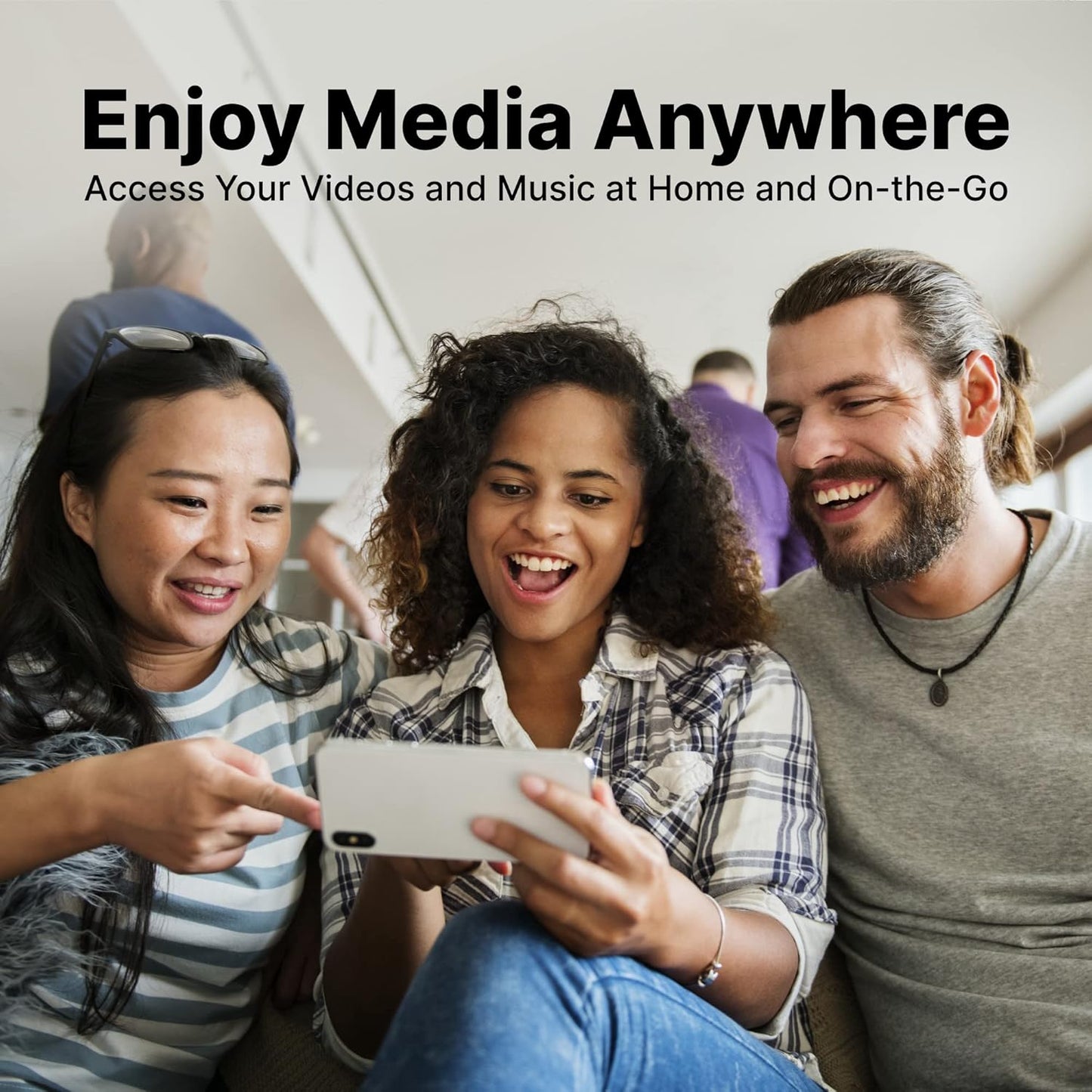 AmberPRO Personal Cloud Storage Device + AC2600 WiFi Router. Dual 2TB Hard Drives with RAID 1 or Optional 4TB with RAID 0. Plex and Home Assistant. iOS/Android/Windows/Mac Compatible. AM1211-2TB