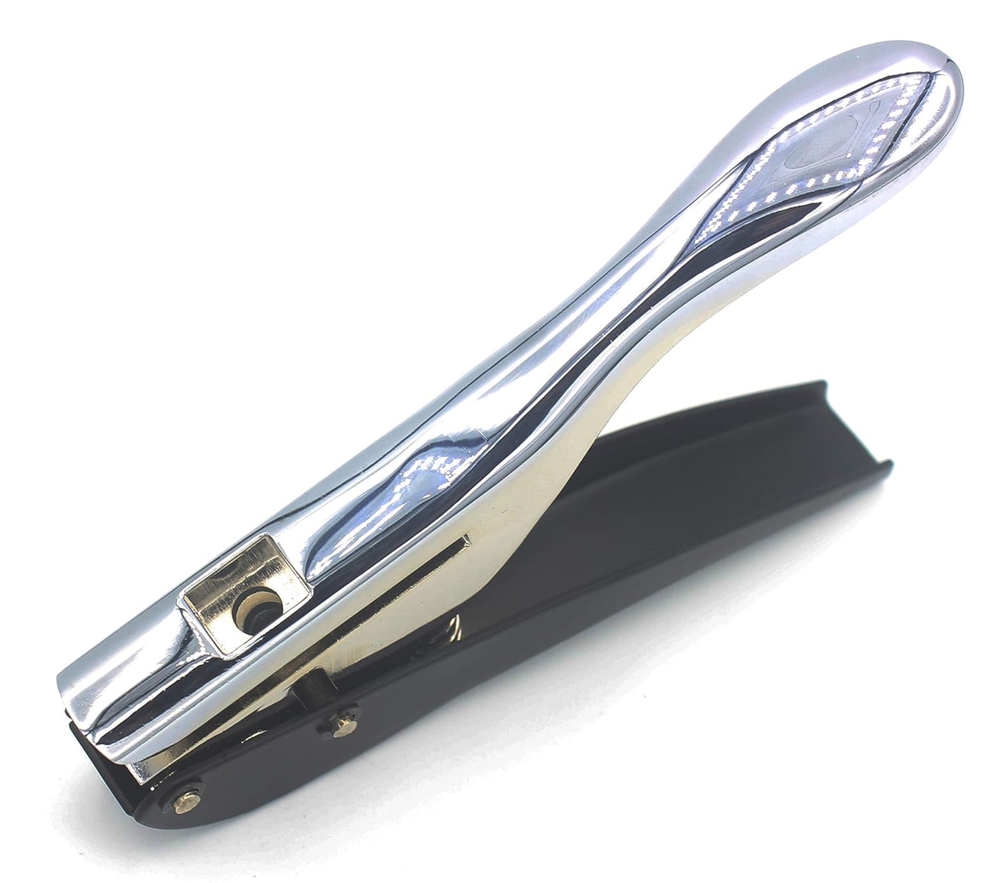 Metal Silver Hand-held 1/4 inch 6mm Round Heavy Duty Single Circle Hole Punch for ID Cards PVC Cards Badge Photos