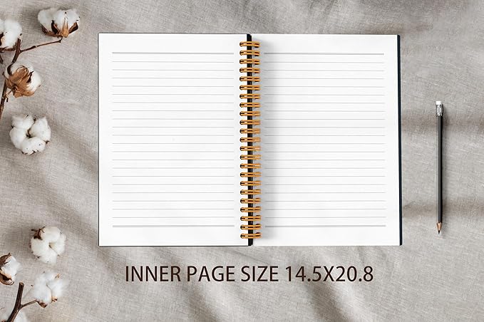 VNWEK Bible Christian Notebook Journal - Christian Journals for Writing Women, Bible Journaling Notebook, Christian Gifts for Women Men Faith, Notebook Spiral Bound with, Isaiah 43 2 Writing Pads