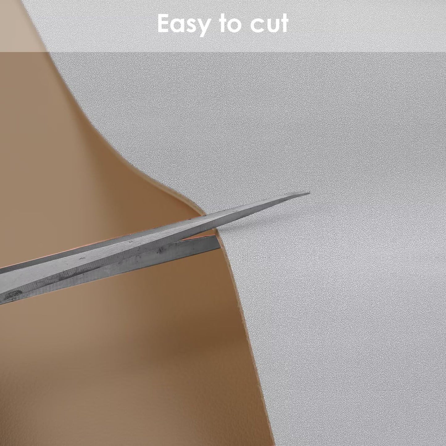 Leather Table Cover,1.8mm Thick,36x72 Inch Table Protector,Table Protector for Dining Room Table,Dining Room Table Protector Pad.(Khaki+Silvery,36x72)