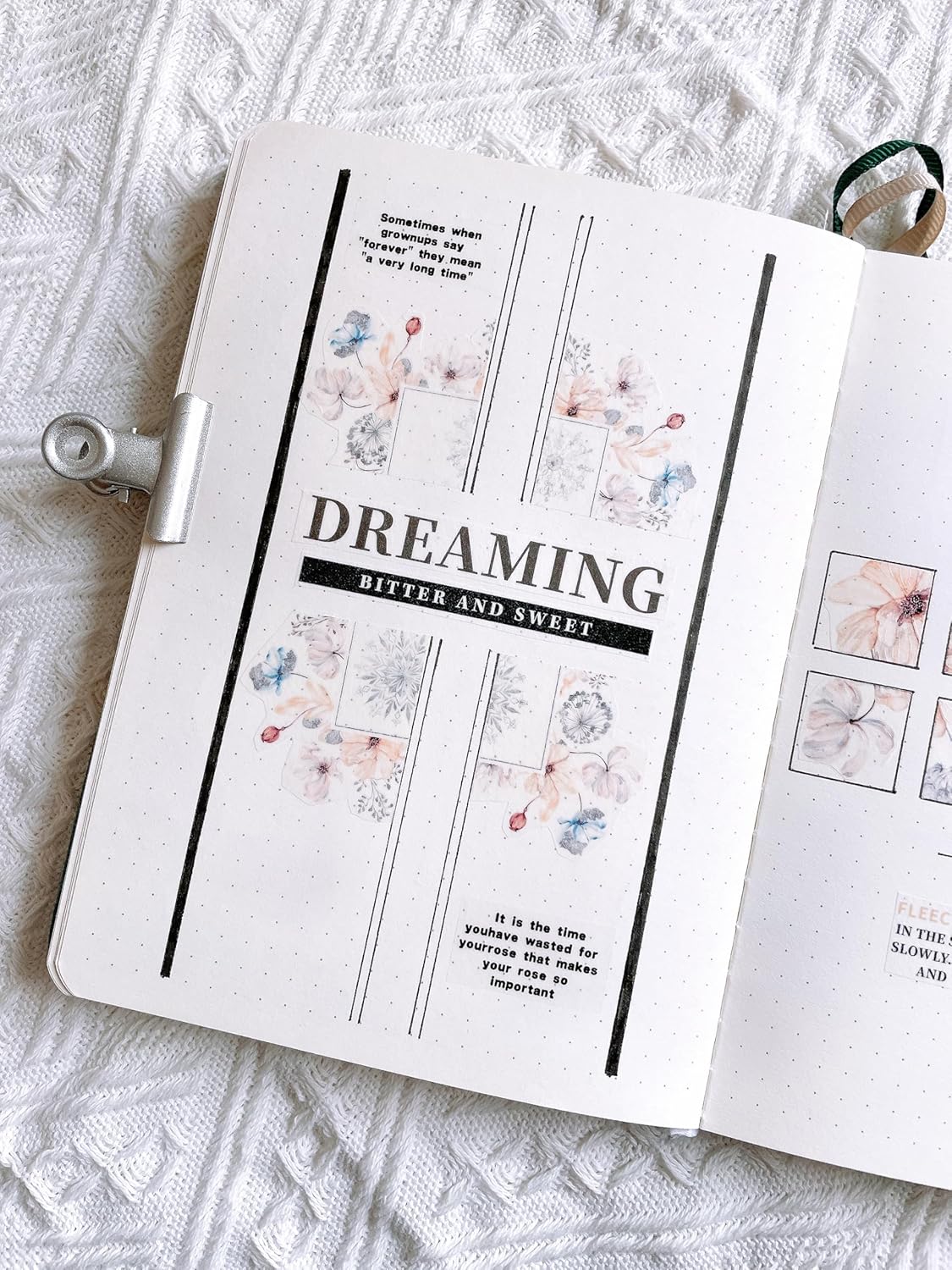 WT Frostbloom Wide Washi Tape, Single Roll, Original Design, Pastel Pink Floral Design, Decorative Masking Tape for Arts, DIY Crafts, Journals, Planners, Scrapbooks