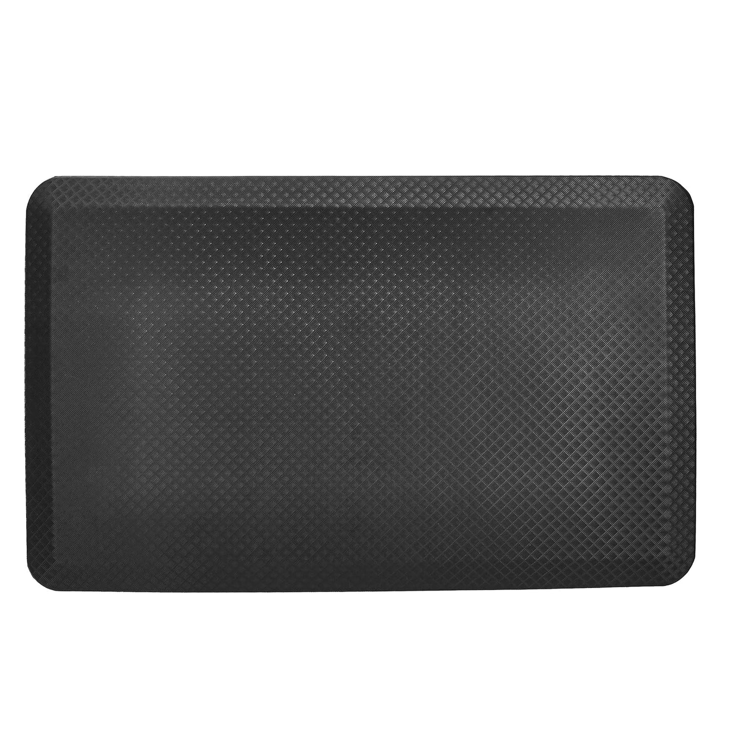 Amazon Basics 3/4" Rectangular Durable Anti-Fatigue Ergo Comfort Standing Mat, 32x20, Black (Previously AmazonCommercial brand)