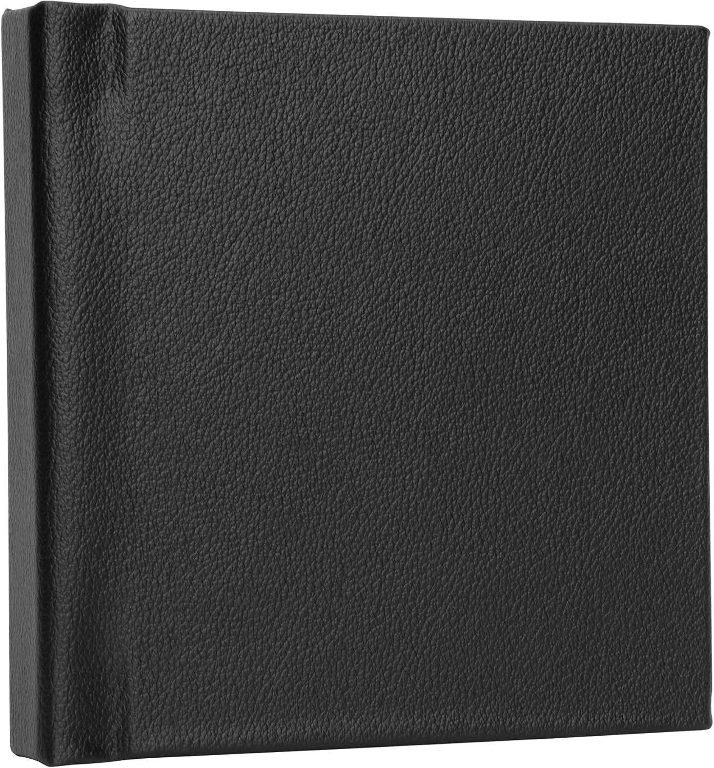 Neil Enterprises Inc. Leather Self-Stick 5" x 5" Black Photo Album - Holds 10 Photos