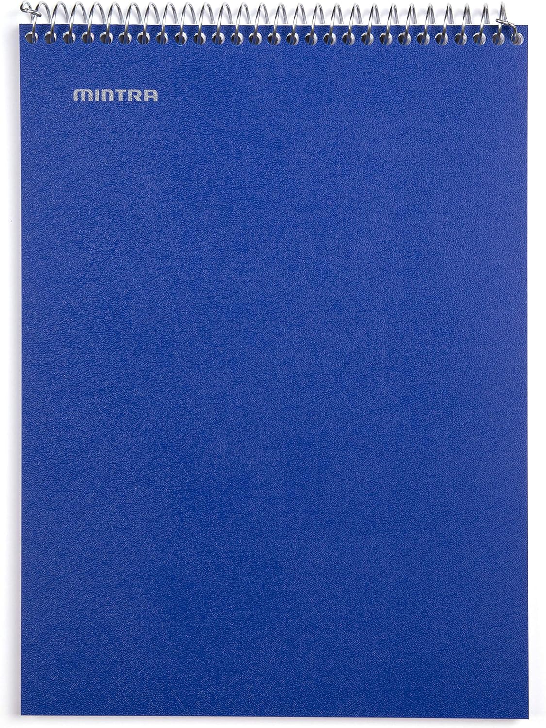 Mintra Office TOP BOUND Durable Spiral Notebooks (Black, Blue, Red, College Ruled 3pk)