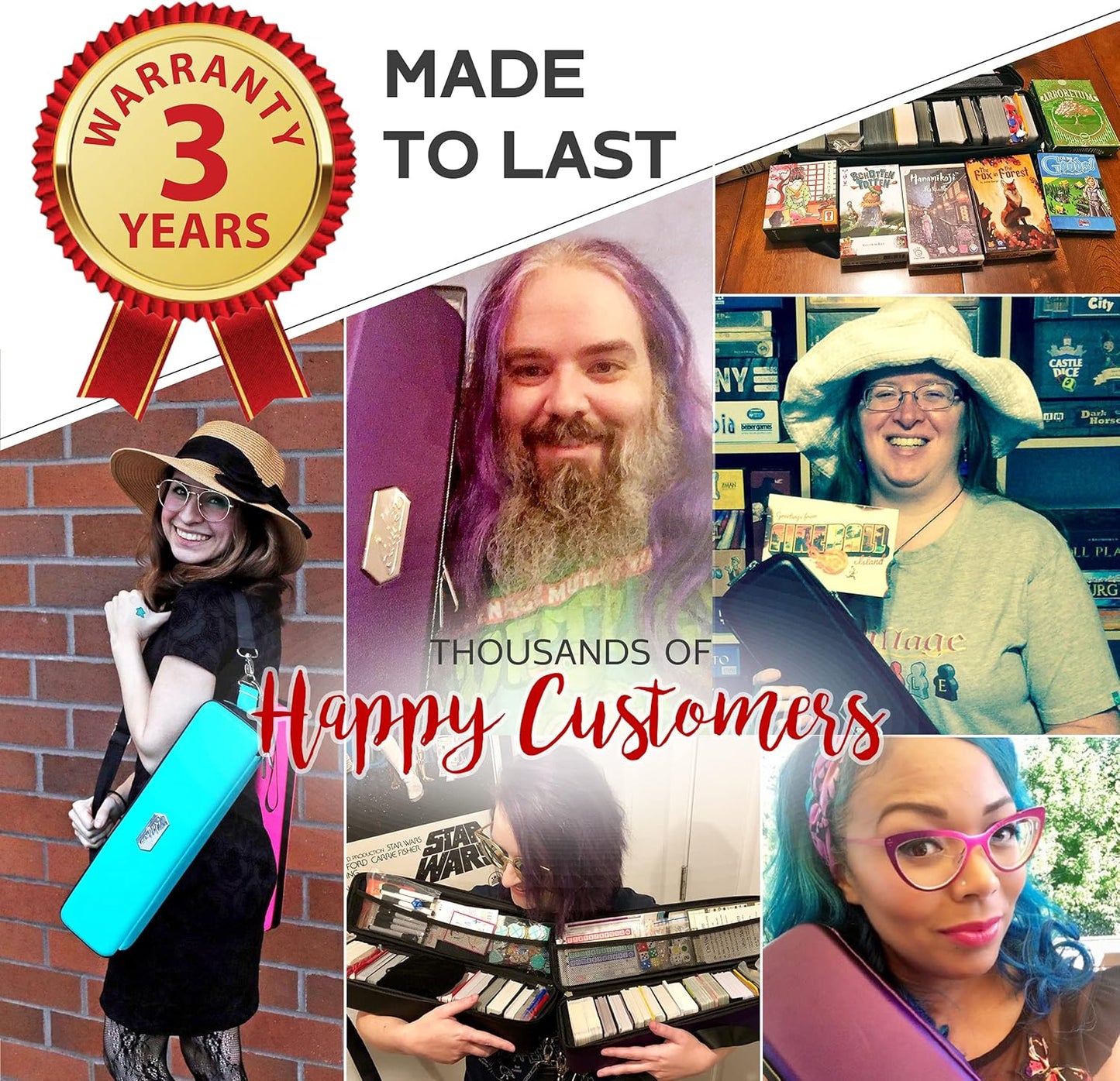 Quiver Time Orange Quiver Card Carrying Case - TCG Cards Deck Box Holder for Trading Cards, MTG Bag Playing Card Case (+Wrist & Shoulder Strap, Dividers, Separators, Corner Pads + 100 Apollo Sleeves)