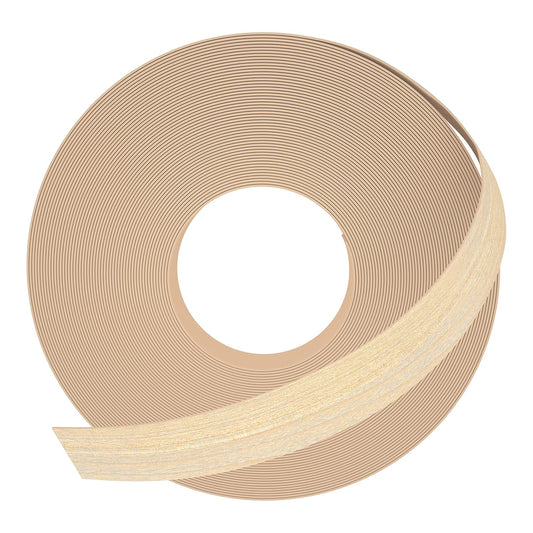 GSCIT Club Red Oak Edge Banding, 3/4 inch x 500ft roll of Veneer Edge Banding Preglued Flexible, Wood Tape Banding for Cabinet Repair Plywood
