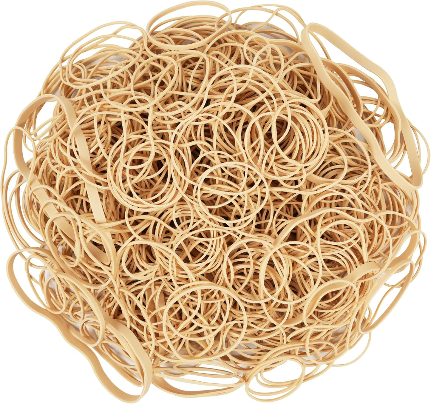 HAIDIBAO-Rubber Bands Assorted Sizes Beige Elastic Bands for Office Supplies 0.5lbs Size16,Size#18,Size #33,Size(4-4/5" x 1/6"),Size#69 Rubber Band