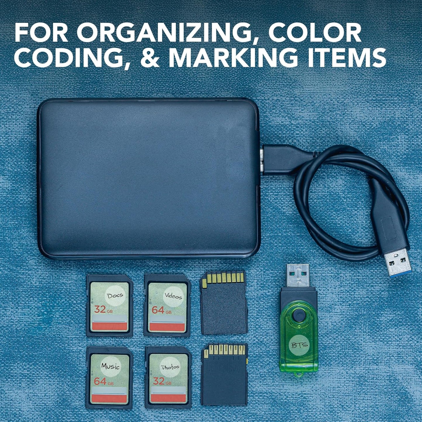 Perco Clear 1/2-Inch Round Circle Dot Sticker Labels with Easy Peel Perforation - 3,000 Labels per Roll - Strong Adhesion, Vibrant Colors for Organizing, Crafting & More - Made in USA