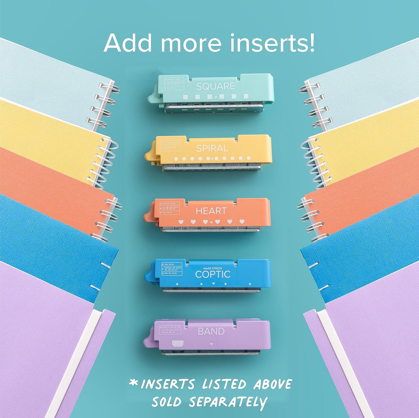 We R Memory Keepers Multi Cinch Kit (2 in 1 Circle & Disc) Book Binding Art Crafts Sewing Scrapbooking Journaling Printmaking Paper Craft Office Home Card Stock DIY Card Making Sticker Machine