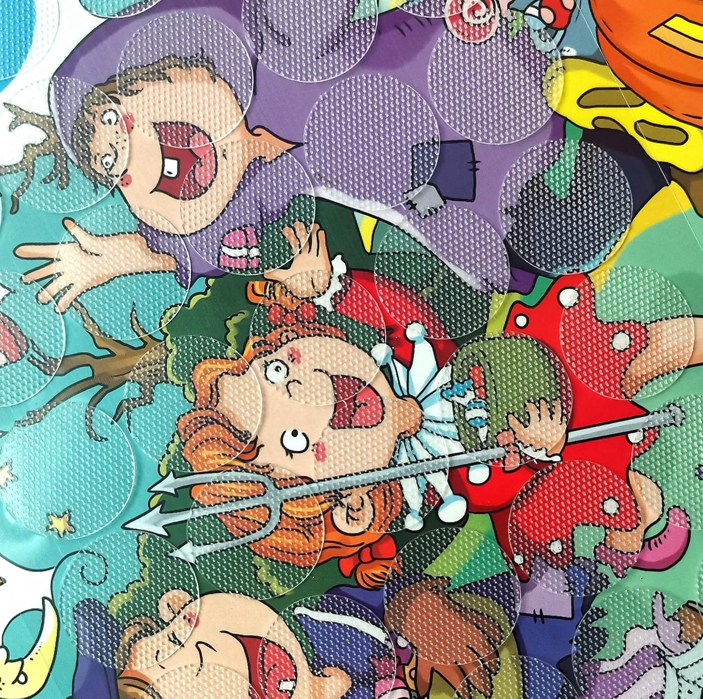 Vkey 1008pcs (504pairs) 10mm Diameter Transparent Sticky Back Thin Clear Dots with Adhesive Hook & Loop Coins Tapes